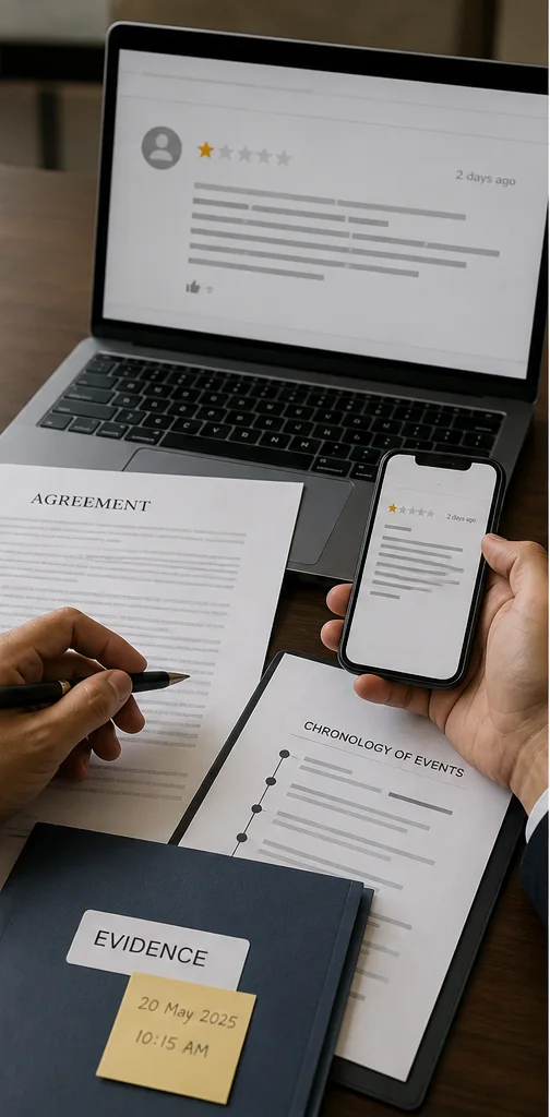 Google Review During A Pending Dispute In Singapore: Evidence And Response Strategy