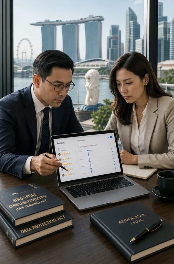 Google Review Accusing A Business Of Review Suppression In Singapore