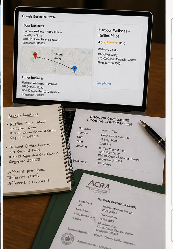 Google Review For The Wrong Business In Singapore
