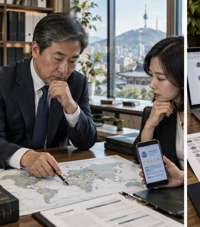 대한민국 관련 국경 간 Google 리뷰: 관할, 준거법 및 삭제 전략