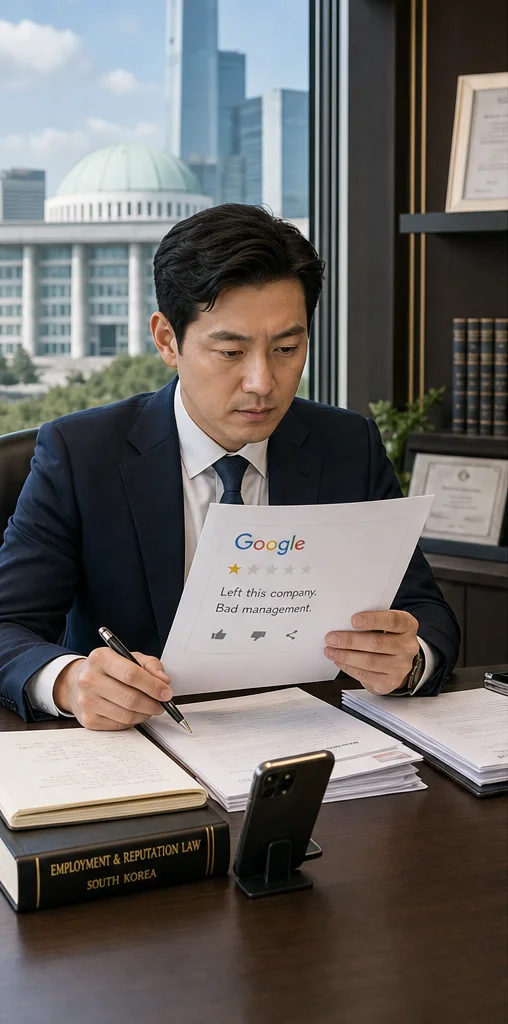 Former Employee Google Review In South Korea: Evidence, Removal And Retaliation Risks