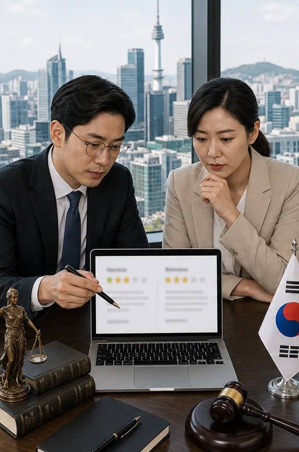 대한민국에서 신고 후 수정되거나 삭제된 Google 리뷰: 증거와 삭제 전략