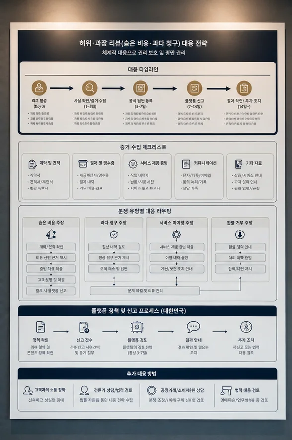 Google Reviews Alleging Hidden Fees Or Overcharging: Response And Removal Strategy In South Korea