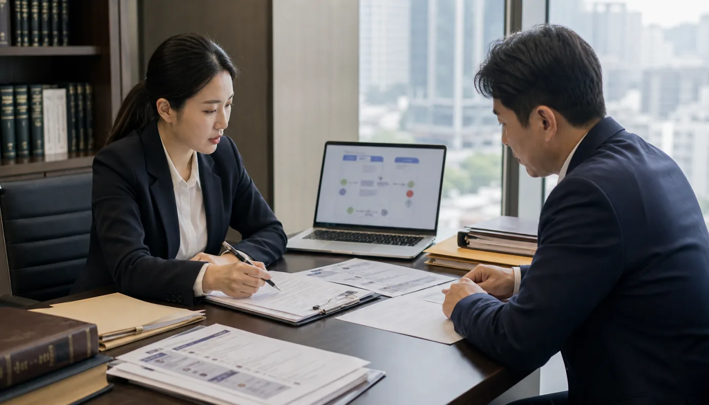 South Korean legal notice and Google policy file for review removal