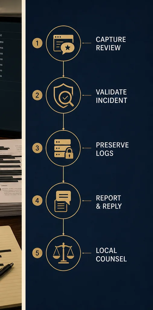 Google Review Alleging A Data Breach Or Cybersecurity Failure In South Korea: Evidence And Response Strategy