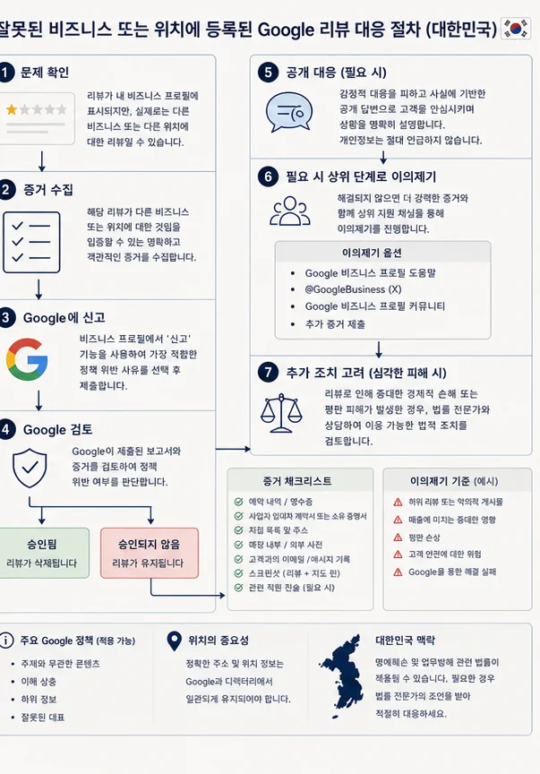 Google Review For The Wrong Business In South Korea