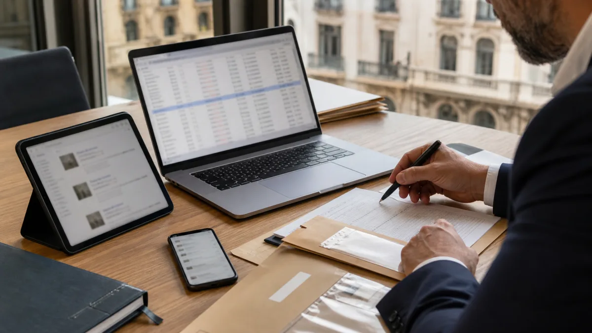 Digital chain of custody for fake Google review evidence in Spain