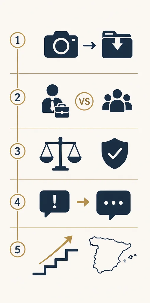 Former Employee Google Review In Spain: Evidence, Removal And Retaliation Risks