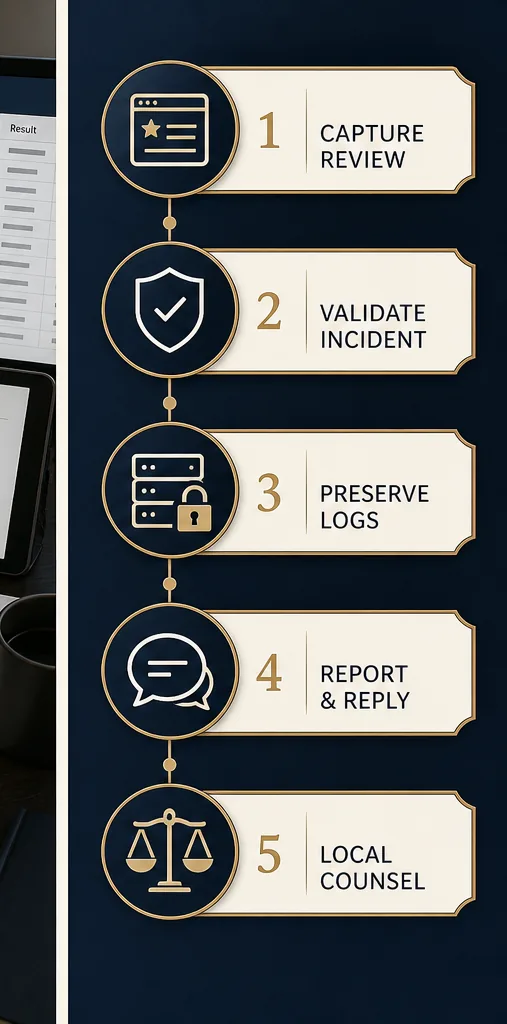 Google Review Alleging A Data Breach Or Cybersecurity Failure In Spain: Evidence And Response Strategy