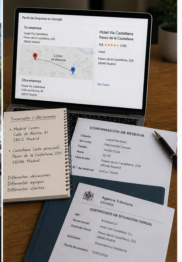 Google Review For The Wrong Business In Spain