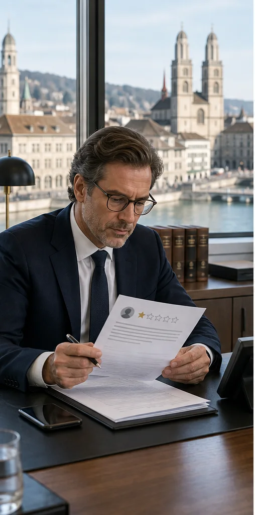 Former Employee Google Review In Switzerland: Evidence, Removal And Retaliation Risks