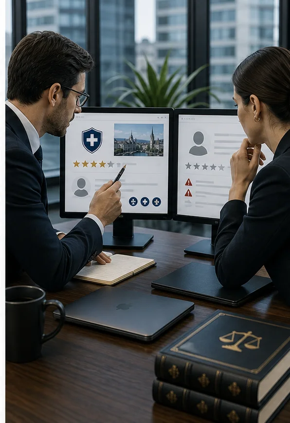 Usurpation De Marque Dans Un Avis Google En Suisse: Quand Un Auteur Utilise Votre Nom Ou Votre Logo