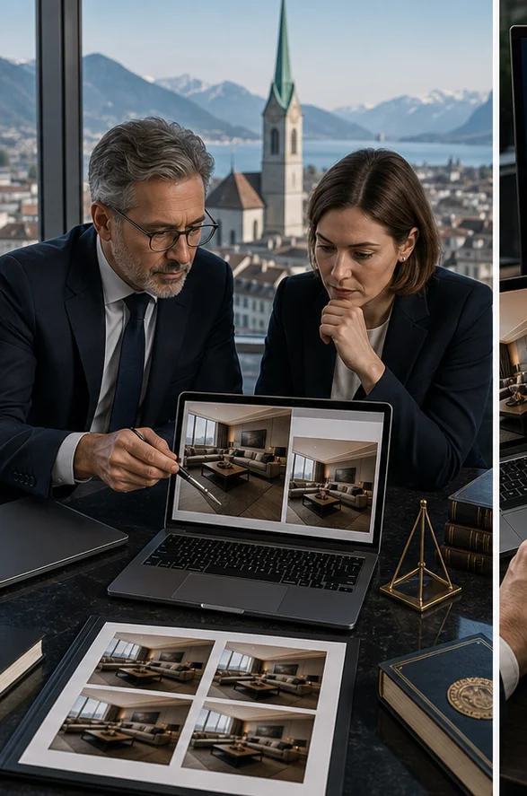 Examen Google utilisant des photos protégées par le droit d'auteur dans Suisse