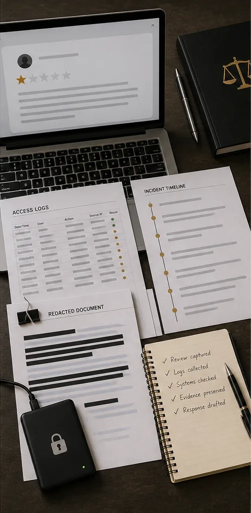 Google Review Alleging A Data Breach Or Cybersecurity Failure In Switzerland: Evidence And Response Strategy