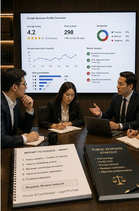 รีวิว Google จากพนักงาน เอเจนซี หรือ Insider: กลยุทธ์ Conflict Of Interest ในประเทศไทย