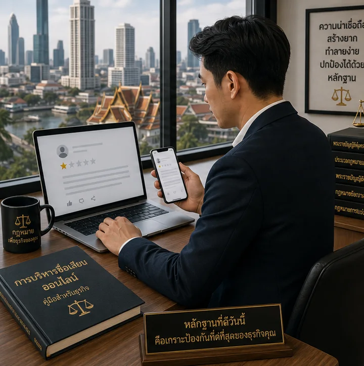 การเก็บรักษาพยานหลักฐานรีวิว Google ในประเทศไทย: คู่มือเชิงปฏิบัติเรื่อง Chain Of Custody