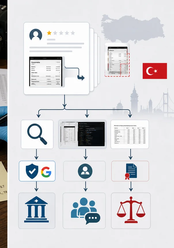 Türkiye Icin Sahte Ekran Goruntusu Veya Belge Kullanan Google Yorumu