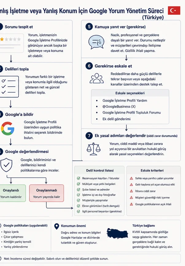 Türkiye Icin Yanlis Isletmeye Ait Google Yorumu