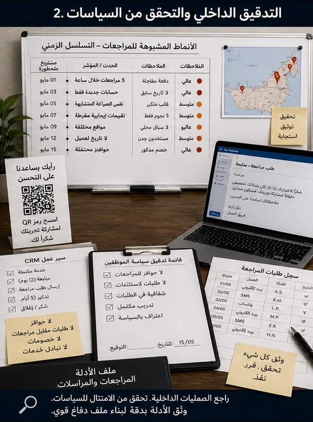 مراجعة Google تتهم الشركة بشراء مراجعات مزيفة في الإمارات العربية المتحدة