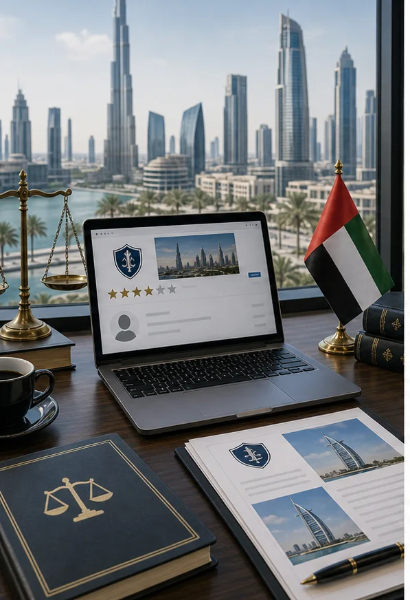 انتحال العلامة التجارية في مراجعة Google في الإمارات العربية المتحدة: عندما يستخدم المراجع اسمك او شعارك