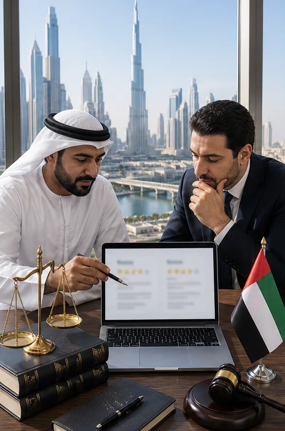 مراجعة Google المعدلة أو المحذوفة بعد الإبلاغ في الإمارات العربية المتحدة: الأدلة واستراتيجية الإزالة