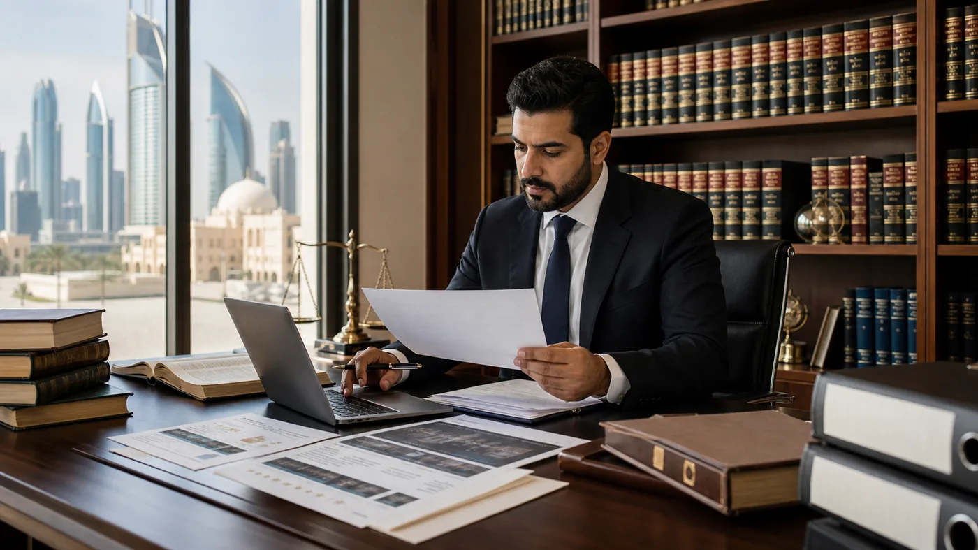 UAE legal research library with online defamation case materials