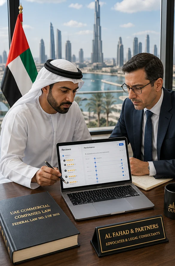 مراجعة Google تتهم شركة بقمع المراجعة في الإمارات العربية المتحدة