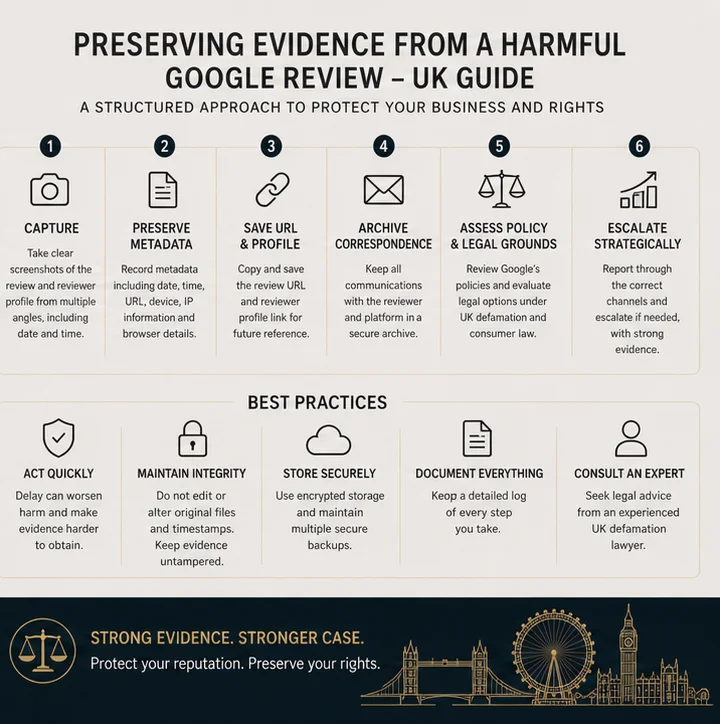 Google Review Evidence Preservation In United Kingdom: A Practical Chain-Of-Custody Guide