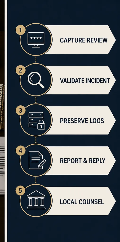 Google Review Alleging A Data Breach Or Cybersecurity Failure In United Kingdom: Evidence And Response Strategy
