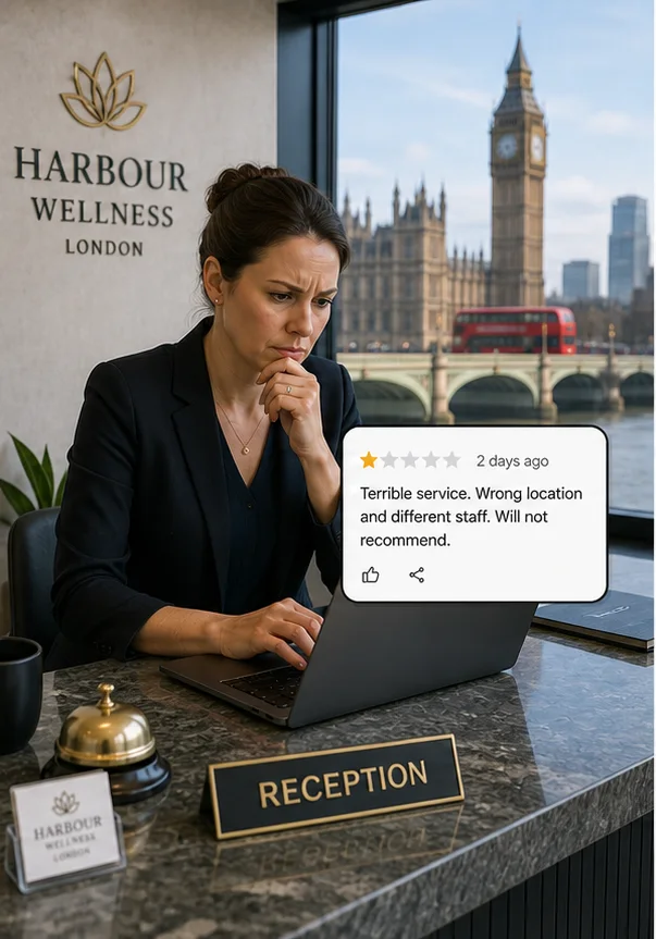 Google Review For The Wrong Business In United Kingdom