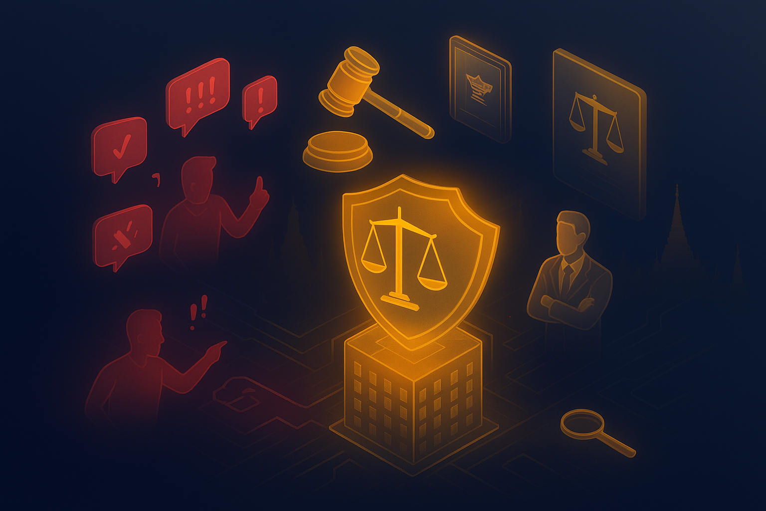 How Businesses Can Handle False Accusations Legally