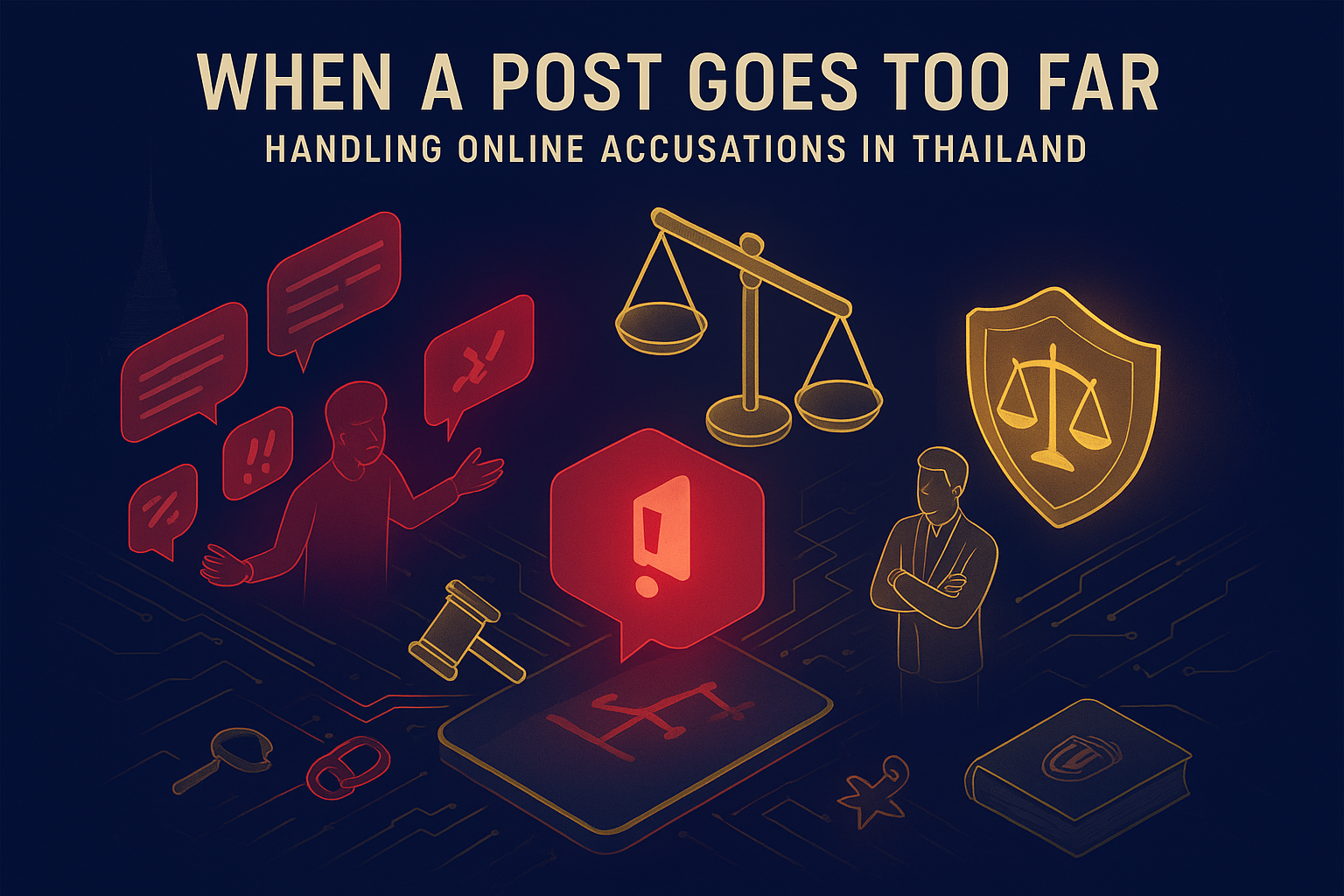 When a Post Goes Too Far: Handling Online Accusations in Thailand