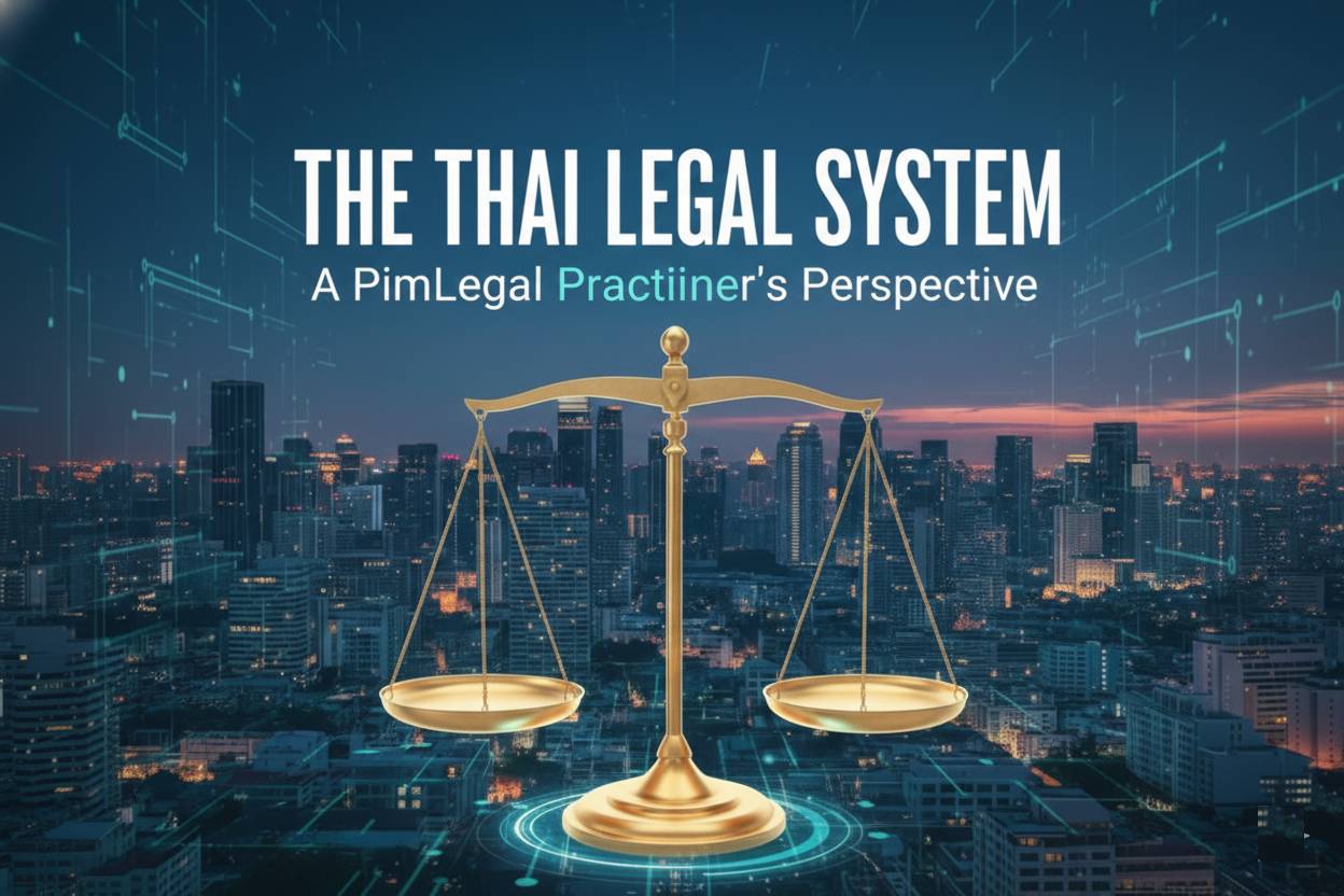 The Thai Legal System: A PimLegal Practitioner's Perspective